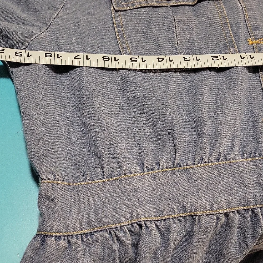 Denim Button-Up Dress - Picture 5 of 6